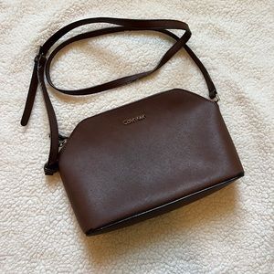 Calvin Klein Brown Cossbody Bag